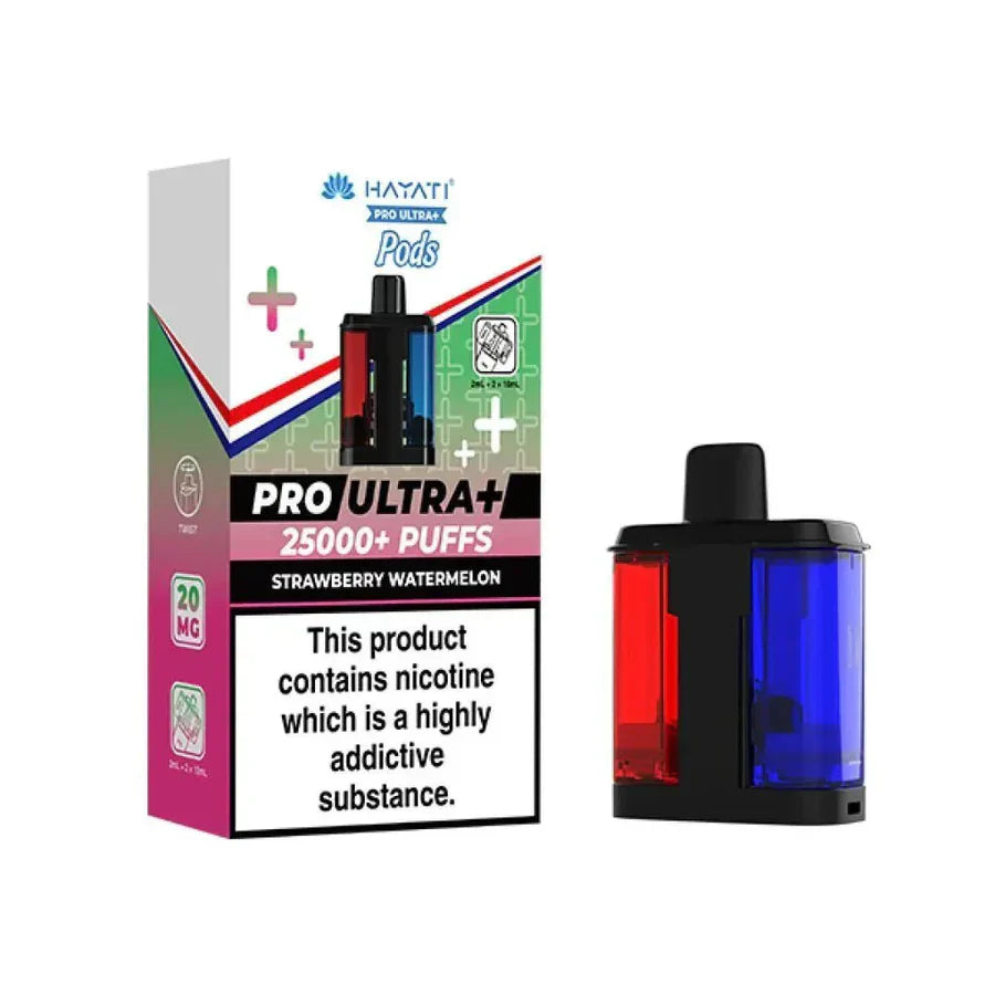 Hayati Pro Ultra Plus 25k Prefilled Pods [Box of 5]