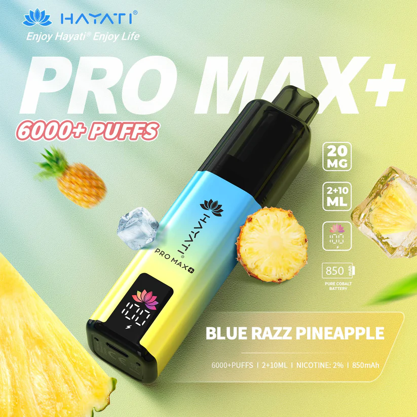 Hayati Pro Max Plus 6000 Prefilled Pods [Box Of 5]