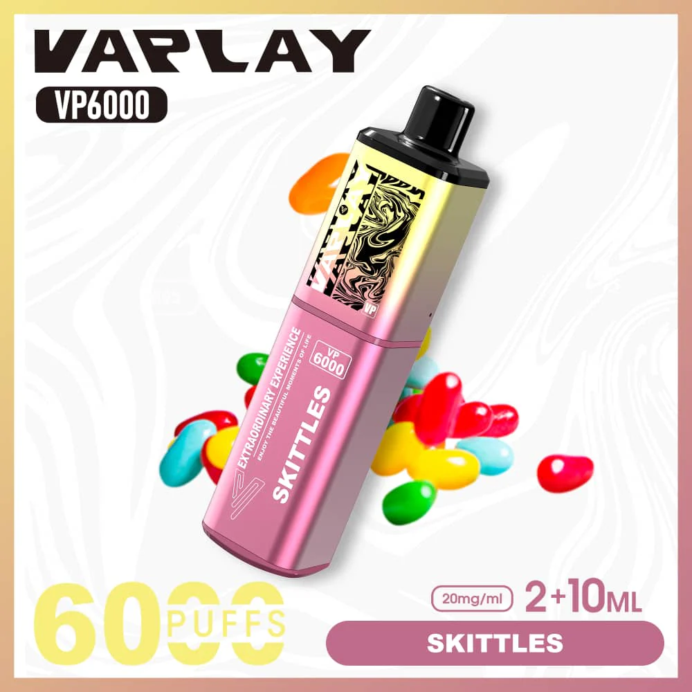 VAPLAY  VP6000  Pre Filled Pod Kit  [Box of 5]