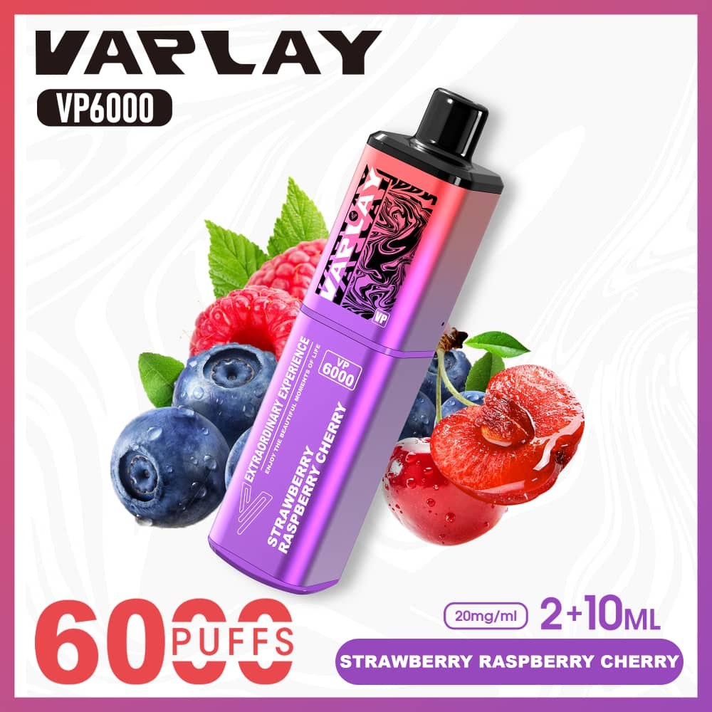 VAPLAY  VP6000  Pre Filled Pod Kit  [Box of 5]