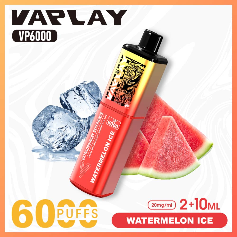VAPLAY  VP6000  Pre Filled Pod Kit  [Box of 5]