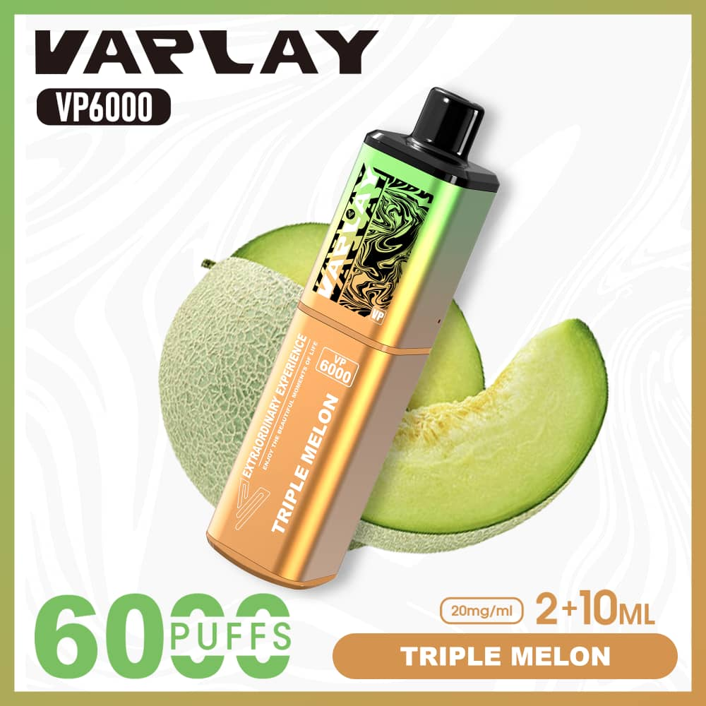 VAPLAY  VP6000  Pre Filled Pod Kit  [Box of 5]