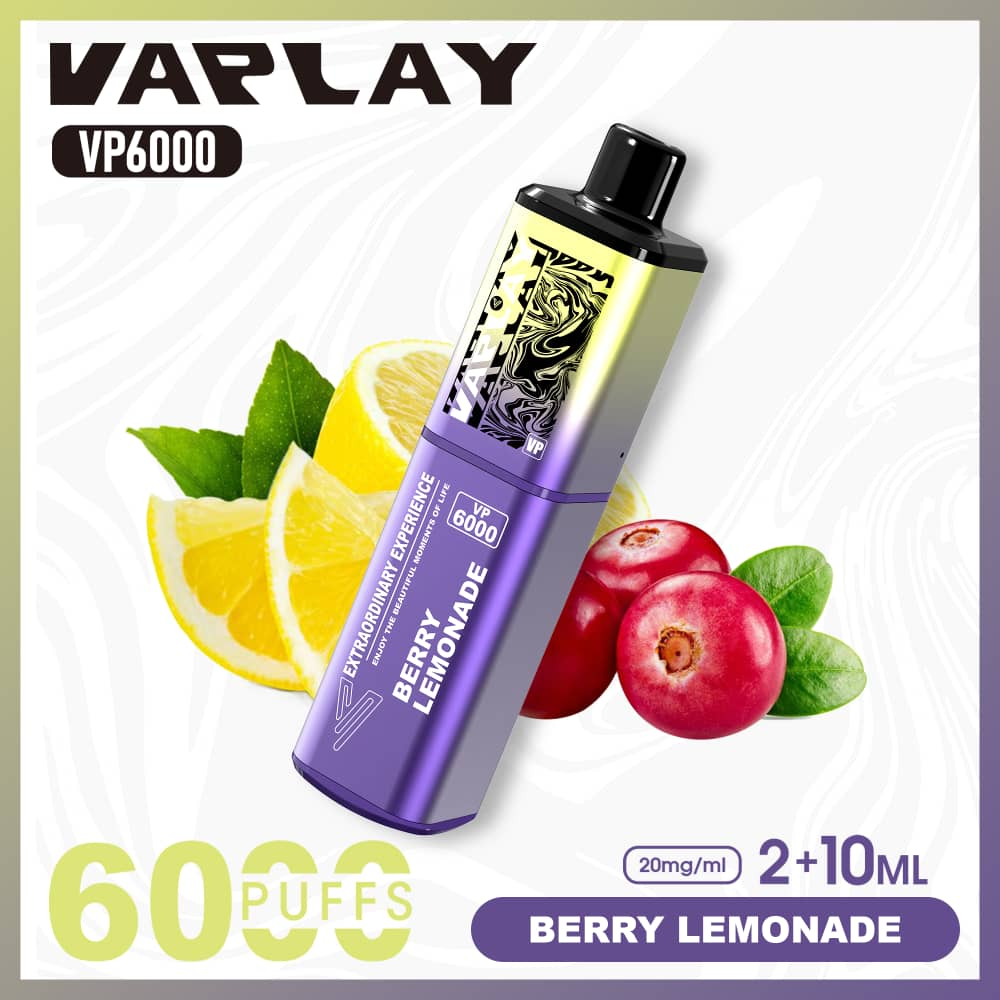 VAPLAY  VP6000  Pre Filled Pod Kit  [Box of 5]