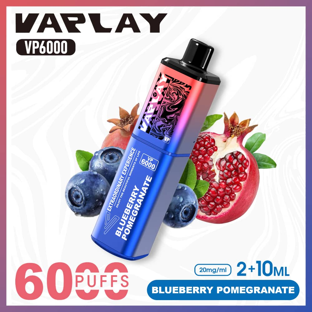 VAPLAY  VP6000  Pre Filled Pod Kit  [Box of 5]