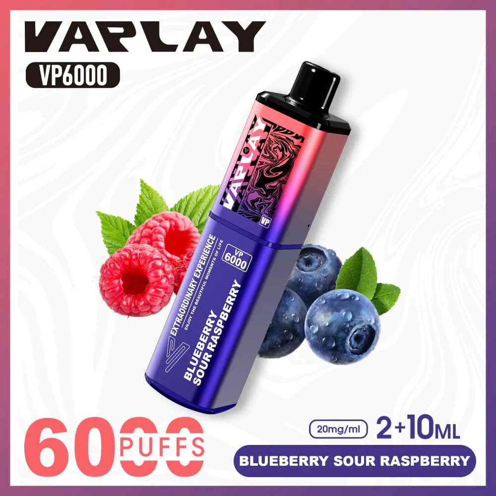 VAPLAY  VP6000  Pre Filled Pod Kit  [Box of 5]