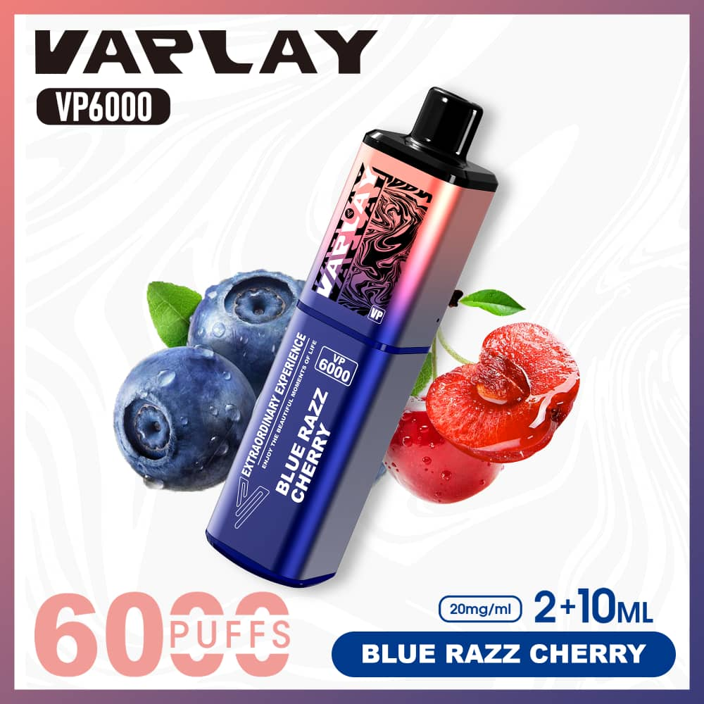 VAPLAY  VP6000  Pre Filled Pod Kit  [Box of 5]