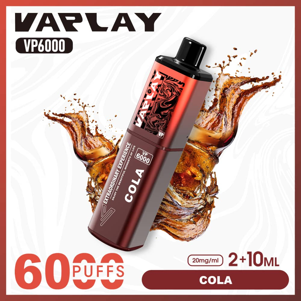 VAPLAY  VP6000  Pre Filled Pod Kit  [Box of 5]