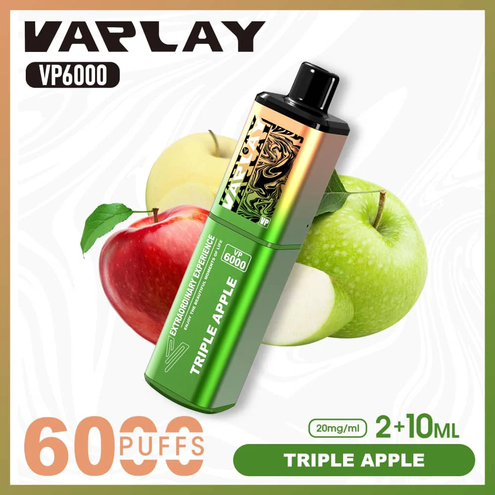 VAPLAY  VP6000  Pre Filled Pod Kit  [Box of 5]