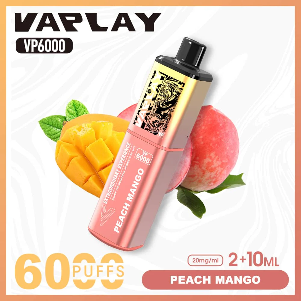 VAPLAY  VP6000  Pre Filled Pod Kit  [Box of 5]