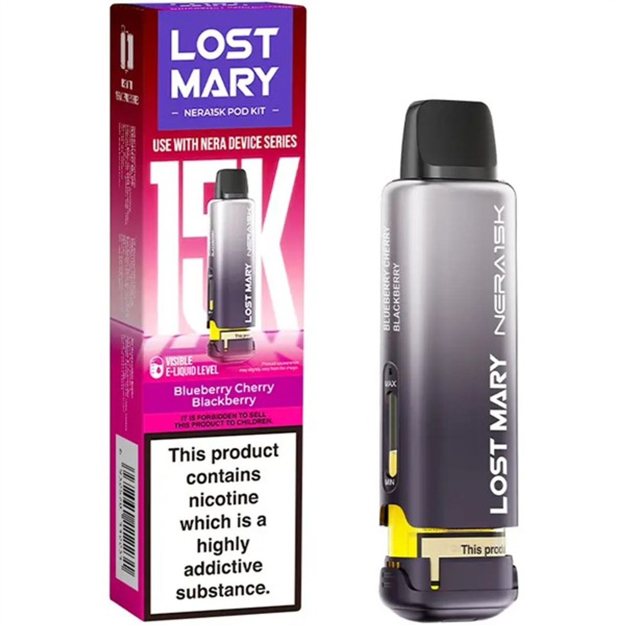 Lost Mary Nera15K Prefilled Pods [Box of 5]