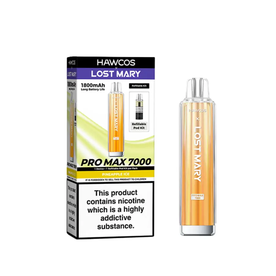Hawcos x Lost Mary Pro Max 7000 Prefilled Pod Kit [Box of 5]