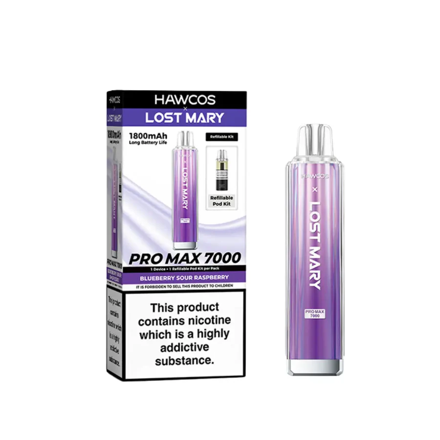 Hawcos x Lost Mary Pro Max 7000 Prefilled Pod Kit [Box of 5]