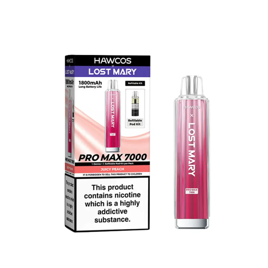 Hawcos x Lost Mary Pro Max 7000 Prefilled Pod Kit [Box of 5]