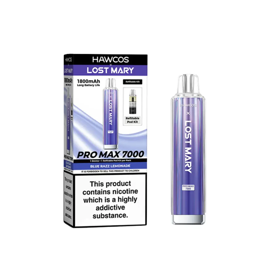 Hawcos x Lost Mary Pro Max 7000 Prefilled Pod Kit [Box of 5]