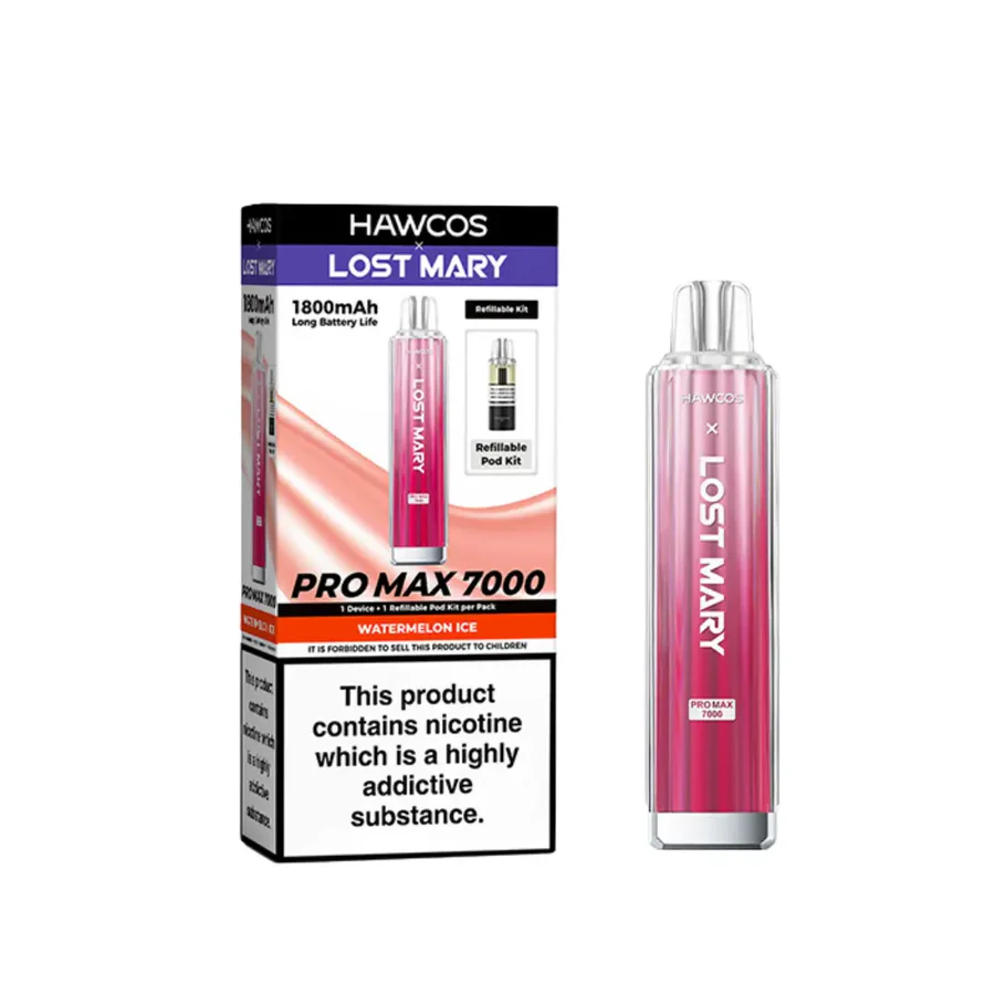 Hawcos x Lost Mary Pro Max 7000 Prefilled Pod Kit [Box of 5]