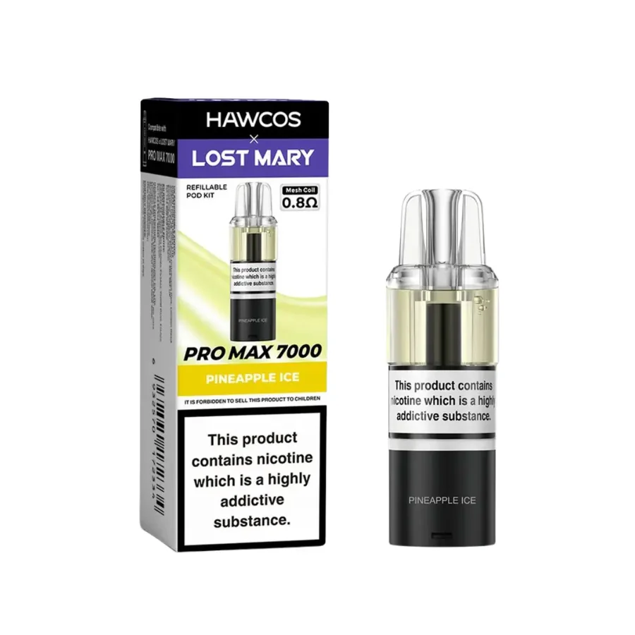 Hawcos x Lost Mary Pro Max 7000 Prefilled Pod [Box of 5]