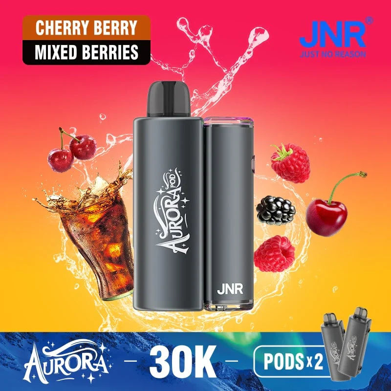 JNR Aurora 30K Puffs Prefilled Pod Vape Kit – [Box of 5]