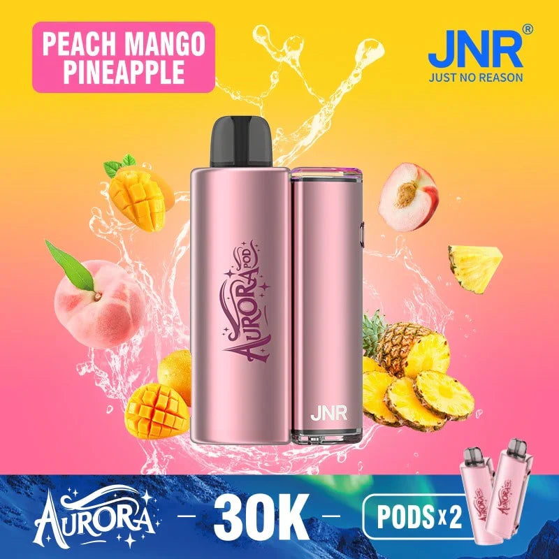 JNR Aurora 30K Puffs Prefilled Pod Vape Kit – [Box of 5]