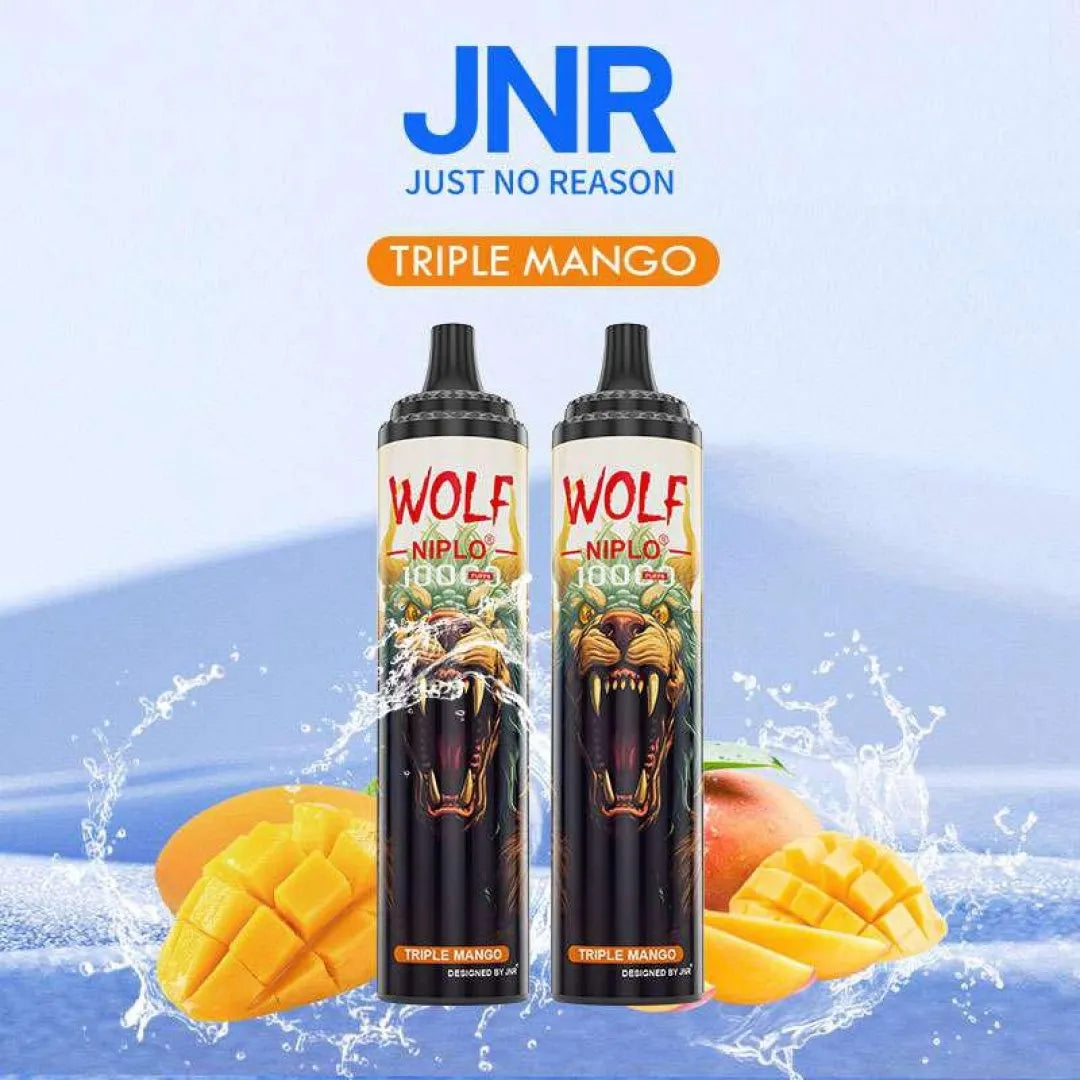 JNR Wolf Niplo 10000 Puffs Disposable Vape [Box of 10]