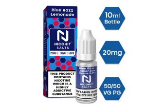 Nicohit Nic Salt 10mg E liquid [Box of 10]