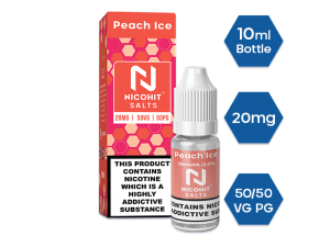 Nicohit Nic Salt 10mg E liquid [Box of 10]