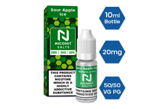 Nicohit Nic Salt 10mg E liquid [Box of 10]
