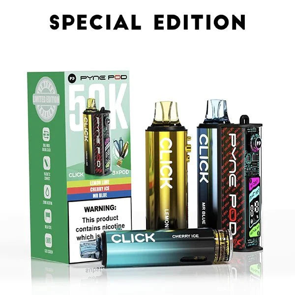 Pyne Pod Click 50K Vape Kit [Box of 5]