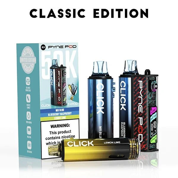 Pyne Pod Click 50K Vape Kit [Box of 5]